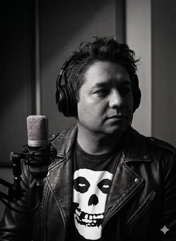 JM, creador y narrador de Turno Nocturno